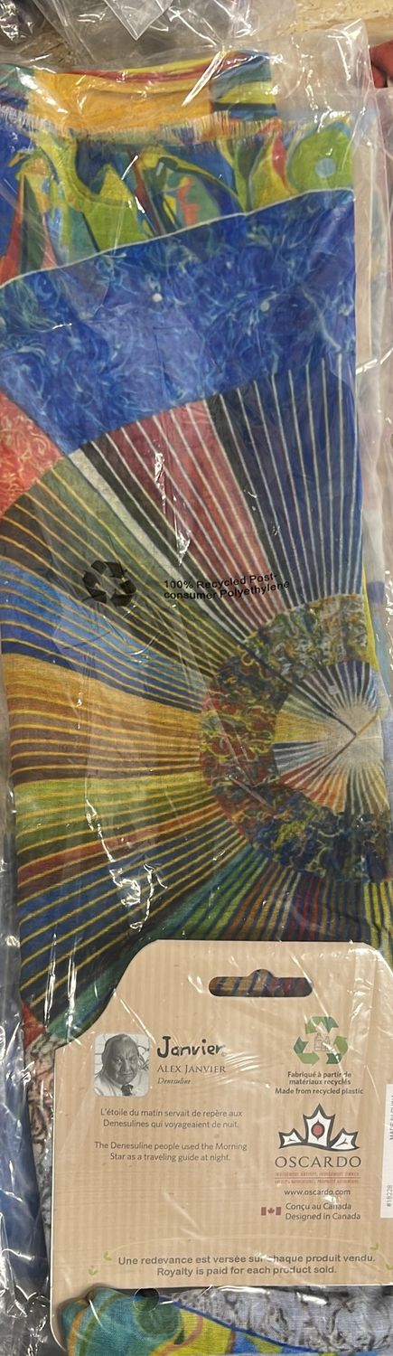 &#39;Morning Star&#39; Design Scarf