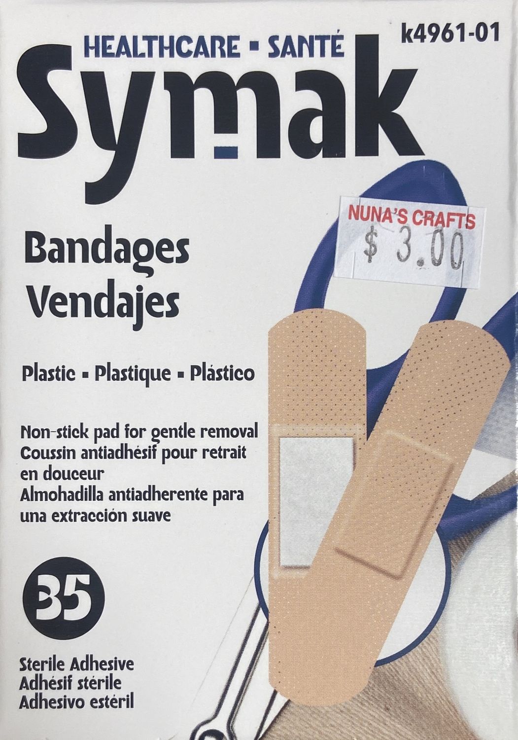 35pk Plastic Bandages