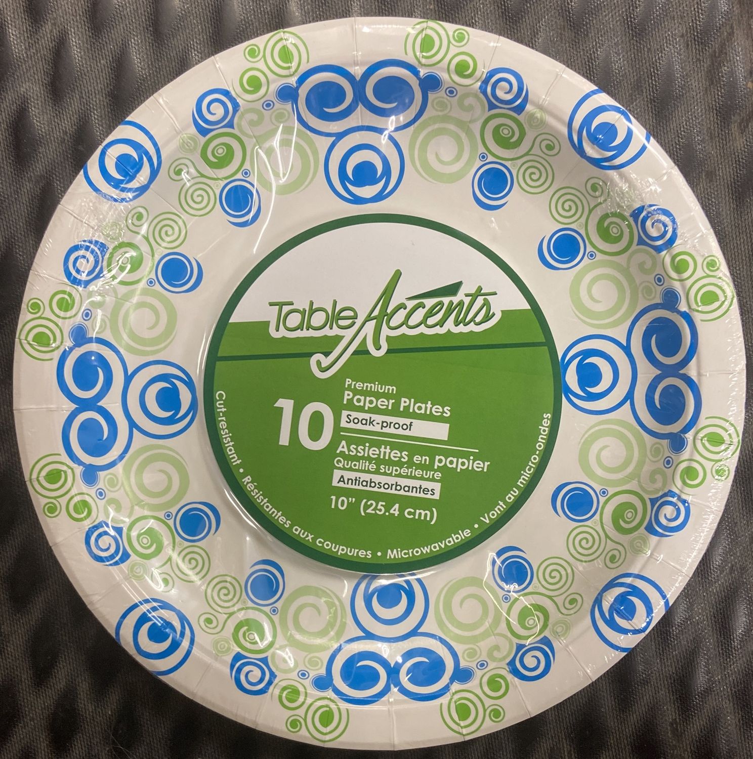 10pk 10in Paper Plates
