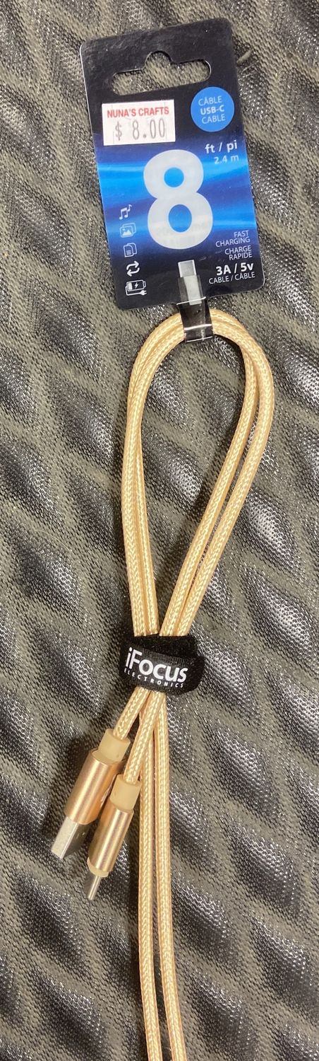 8ft USB-C Charging Cable