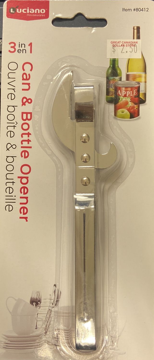 3 In 1 Can And Bottle Opener