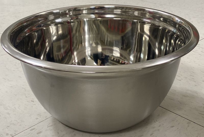 Stainless Steel 7.6L 12.2" Bowl