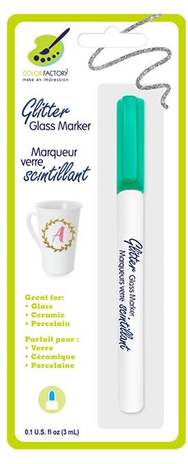 Glitter Glass Permanent Marker 3ml