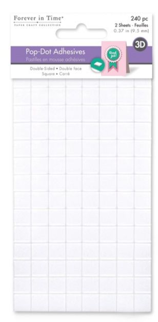 240pcs 3/8&quot; Double-Sided Adhesive Pop-Dots