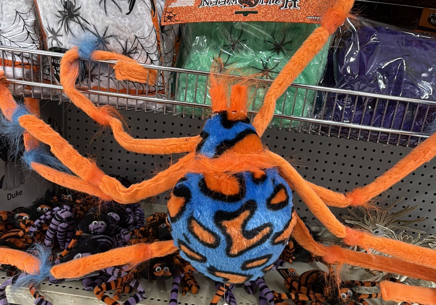 100cm  furry spider