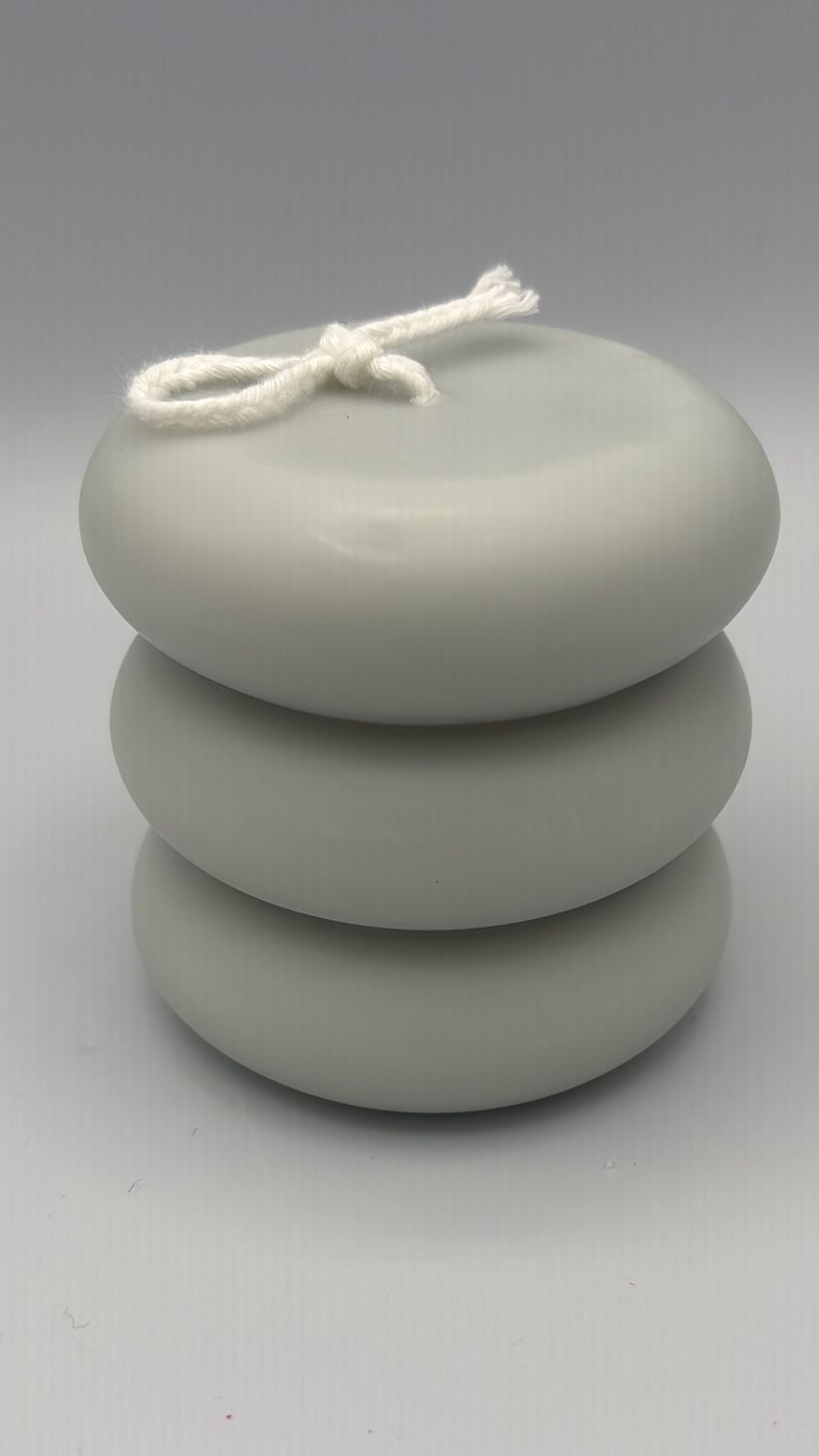 The Cutest Hits Minimalist Macaron Candle Baby Blue