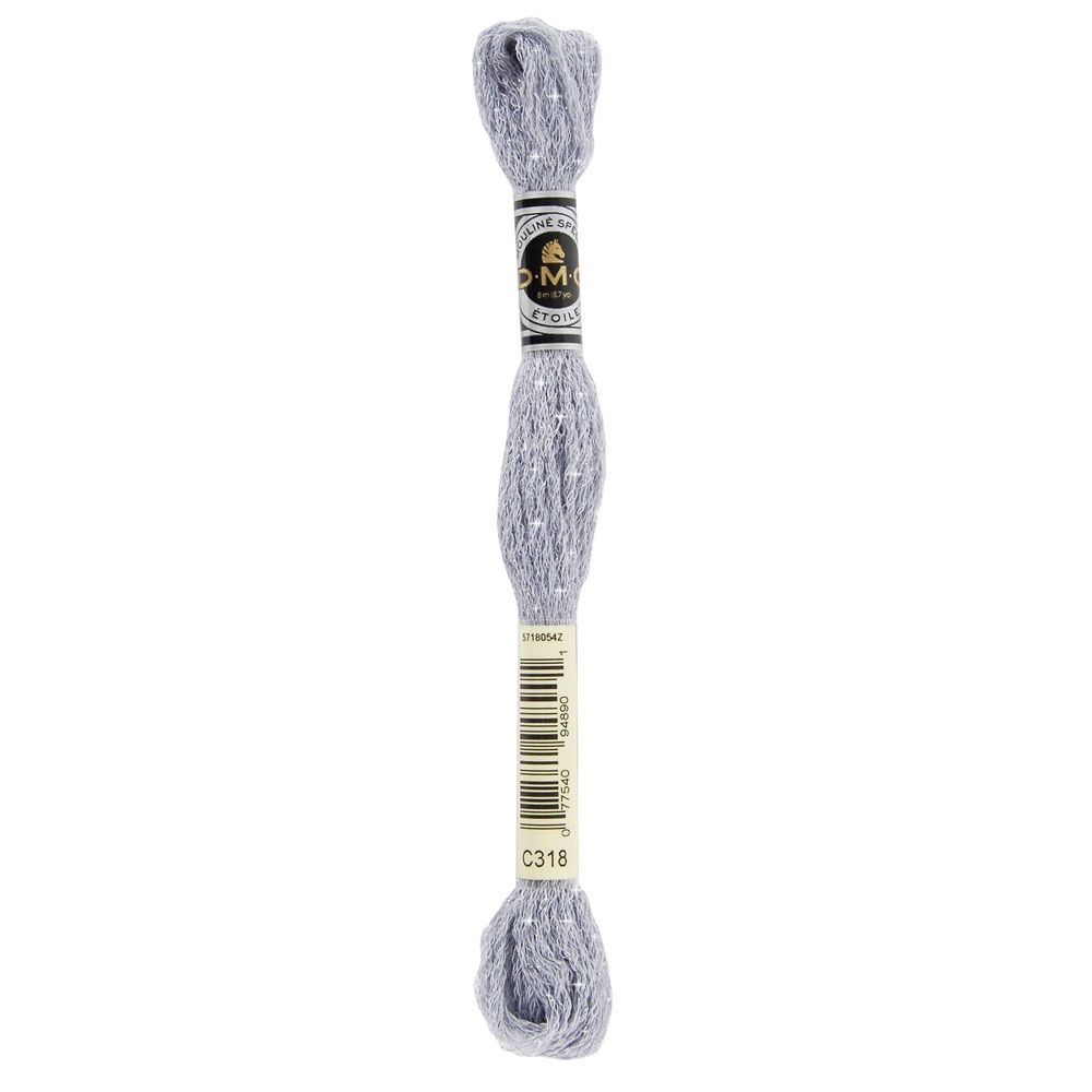 DMC #617 Mouliné Étoile Floss 8m - Light Steel Grey
