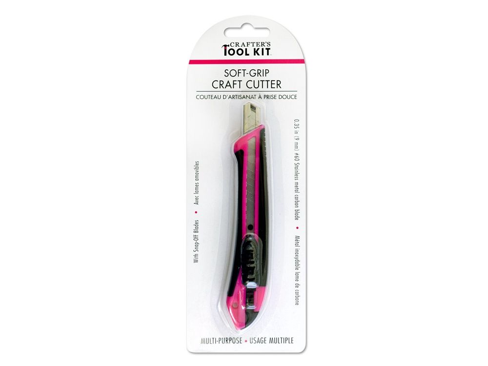 Crafter's Toolkit: Soft-Grip Craft Cutter Multi-Use w/Snap-Off Blades
