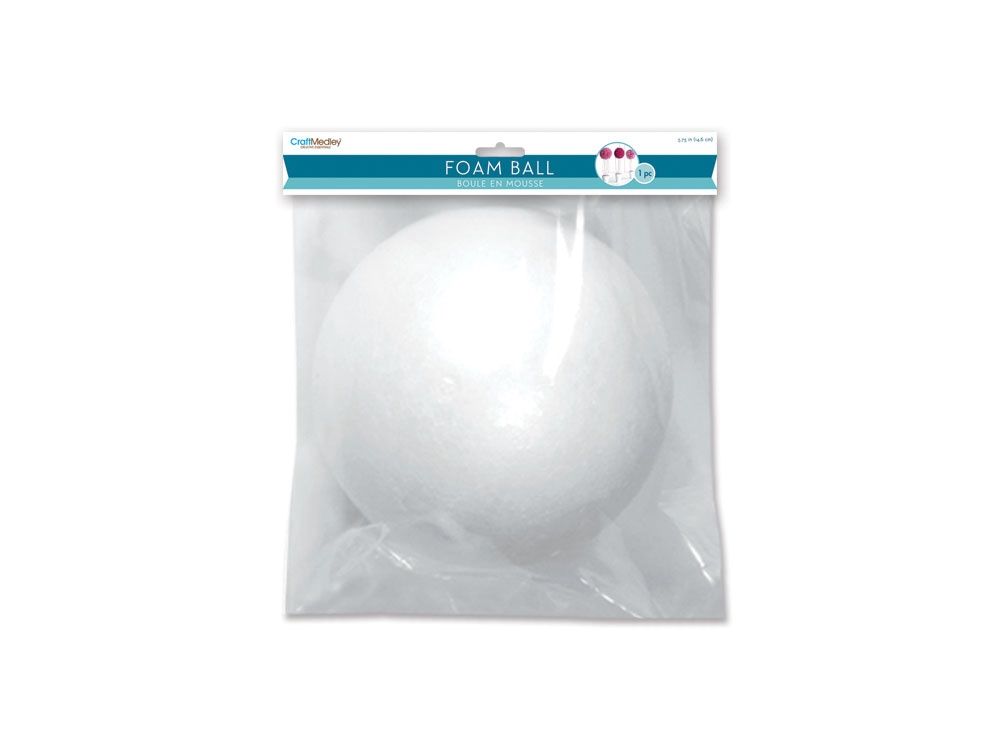 Polyfoam Ball: 6", Colour: -