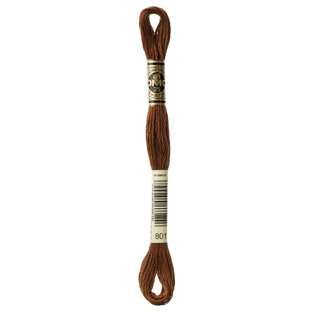 DMC #117 Cotton 6 Strand Floss 8m - 801