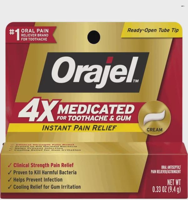 Orajel Toothache and Gum Medicated