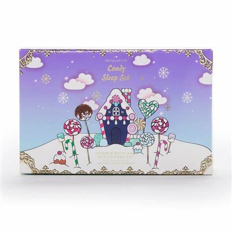 Heart Revolution Candy Sleep Set-Bubble Bath &amp; Bath Fizzer Set NEW