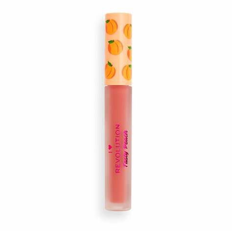 REVOLUTION Tasty Peach Liquid Lipstick Nectarine