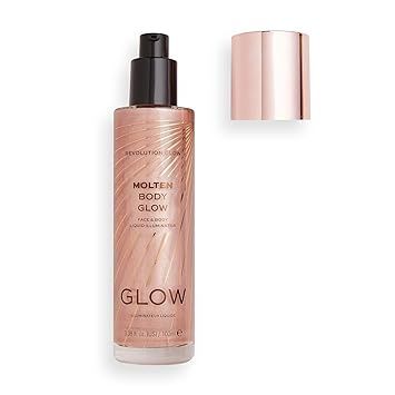 Makeup Revolution, Molten Body Glow, Rose Gold