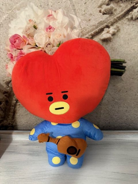 BT21 Line Friends BTS Tata 40cm Plush Cushion