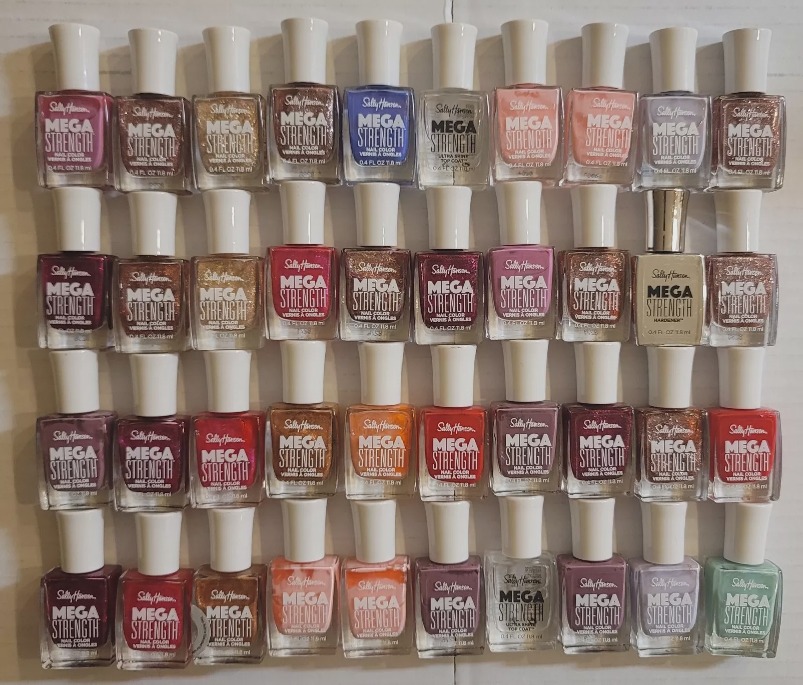 Sally Hansen Mega Strength Nail Polish Lacquer.