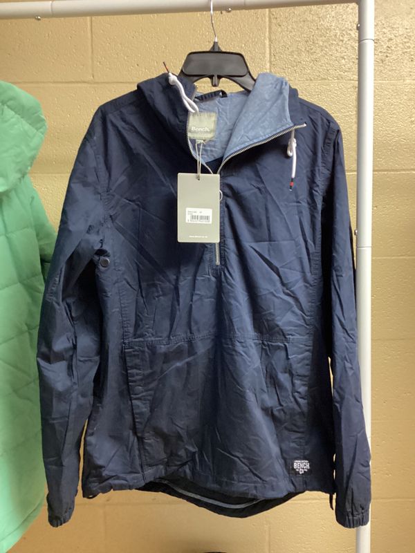 Bench Half Zip Blue Lightweight Jacket Medium