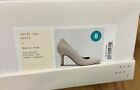 A New Day Women&#39;s Size 8 JEN Heels White Dress Shoes Closed Toe  New in Box Color White