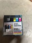 910XL Printer ink Cartridges 4 Pack