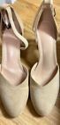 Womens Chunky High Heel -Ankle Strap Closed Toe Block Shoes Choose size and color