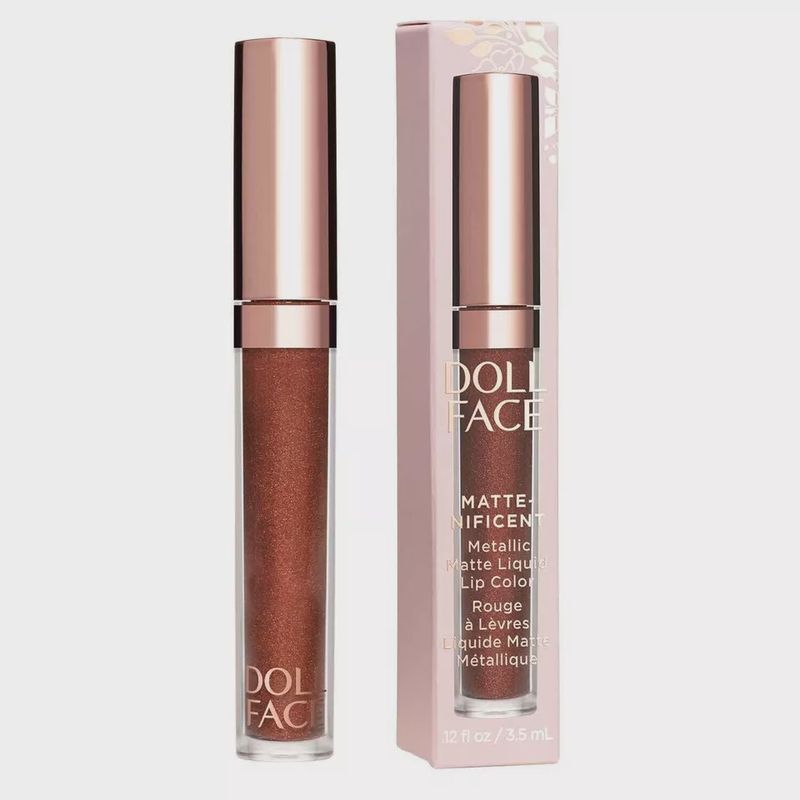 Doll Face Matte-nificent Metallic Matte Liquid Lip Color, You Choose