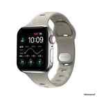 Waterproof Apple Watch Sport Slim Band-Silver