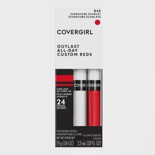 NIB Covergirl Outlast All-Day Lip Color Lipstick -Choose Shade