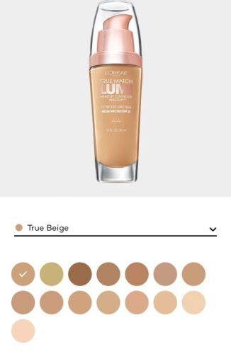 Loreal True Match Lumi Foundation (pick your shade)