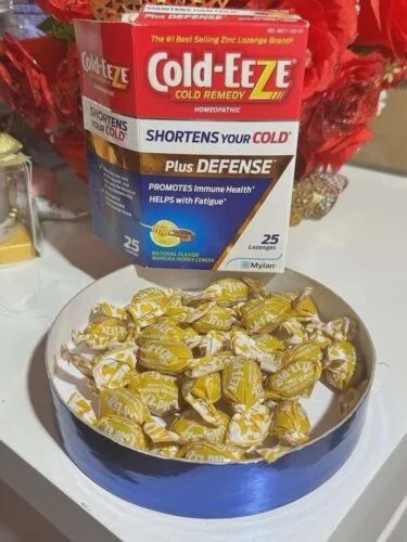 Cold-Eeze Cold Remedy Shortens Your Cold Plus Defense 25 Lozenges