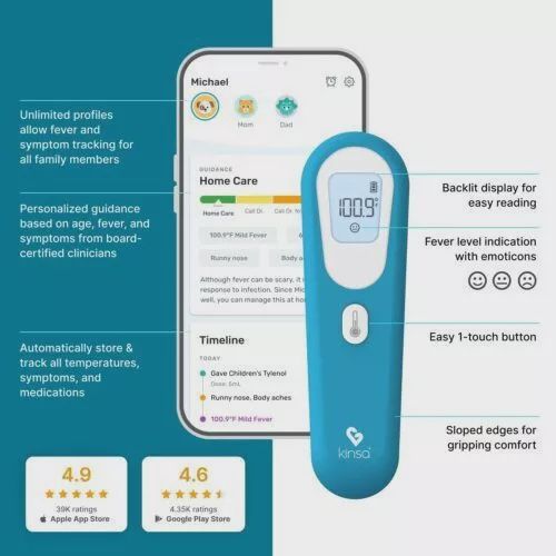 Kinsa Quickscan Non-contact Thermometer