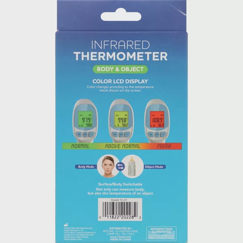 Rite Aid Infrared Thermometer Body Object