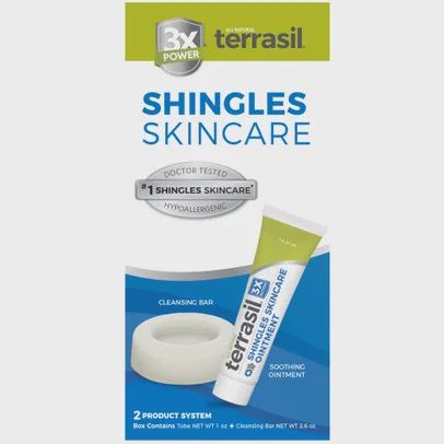 Terrasil Shingles Skincare 2 Product Kits