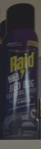 Raid Foaming Spray Kills Bed Bugs Eggs Up To 4 Weeks 1 Can 16.5 Oz