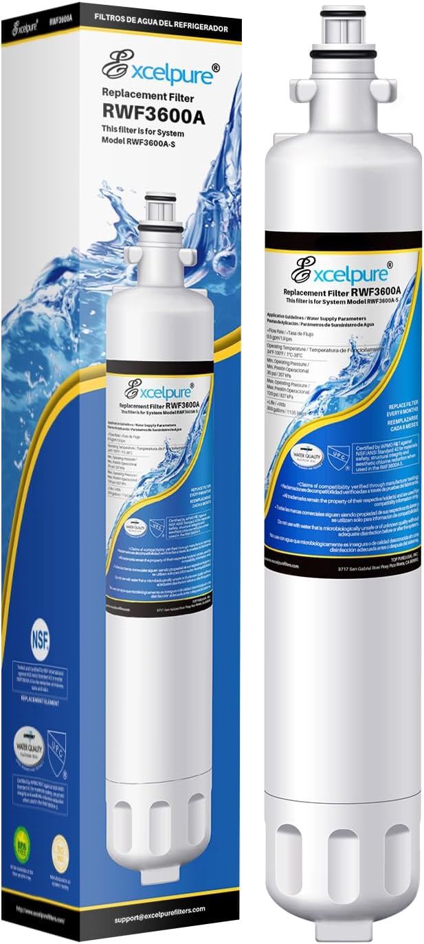 Excelpure Fridge water filter replacement