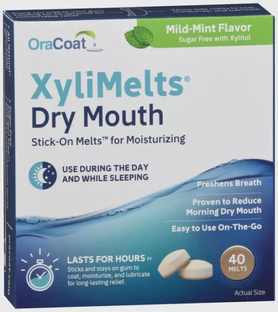 OraCoat XyliMelts Dry Mouth 40 Melts