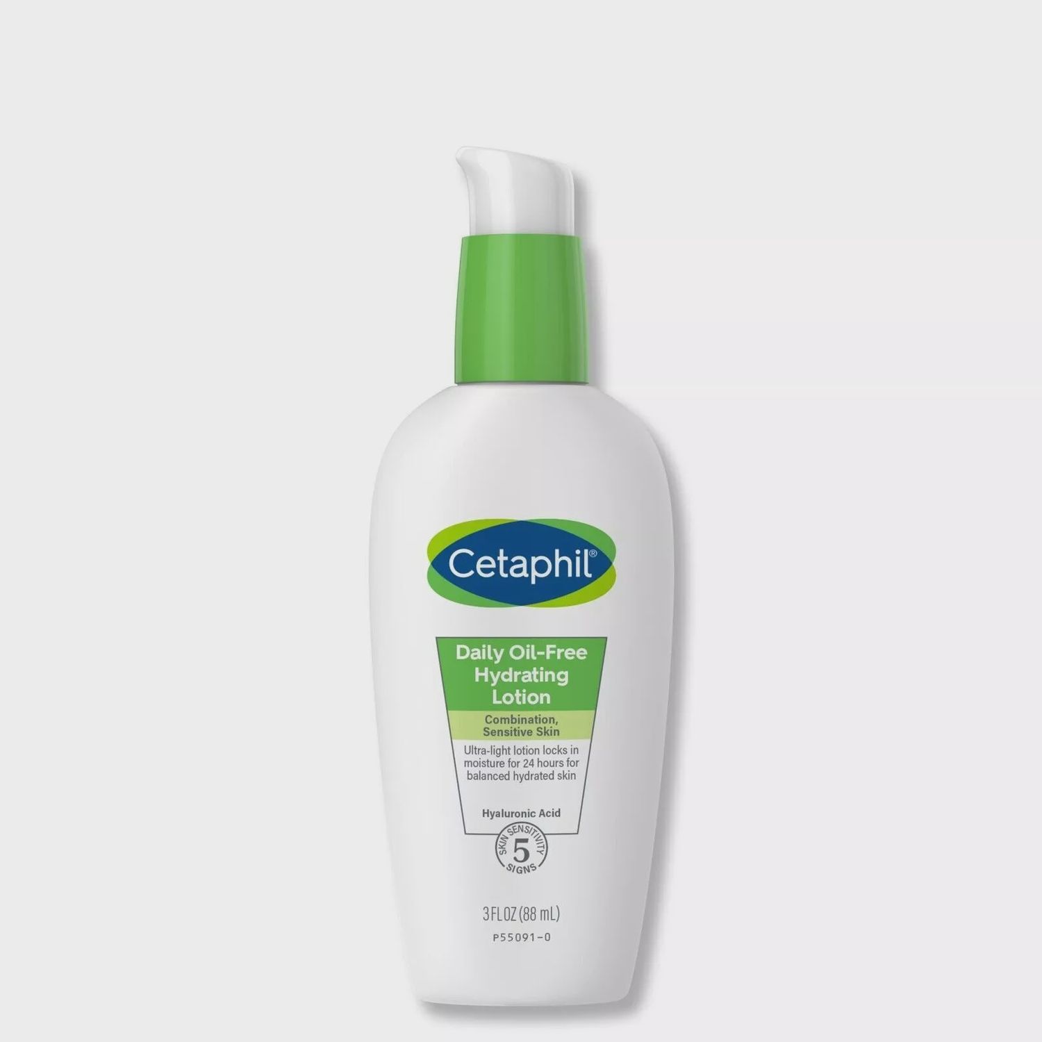 Cetaphil Daily Oil Free Hydrating Lotion Sensitive Skin 3 fl oz
