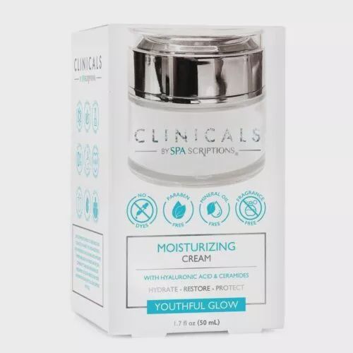 Clinicals by Spa Scriptions Moisturizing Cream Youthful Glow