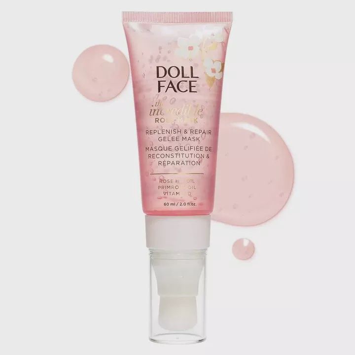 Doll Face The Incredible Rose Mask Replenish &amp; Repair Gelee Mask