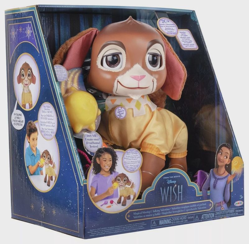 Disney Wish magical moving and talking Animatronic Valentino