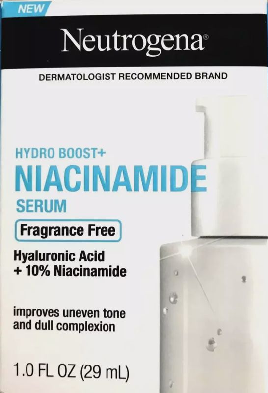 Neutrogena Hydro Boost Niacinamide Serum Fragrance Free 1 fl oz