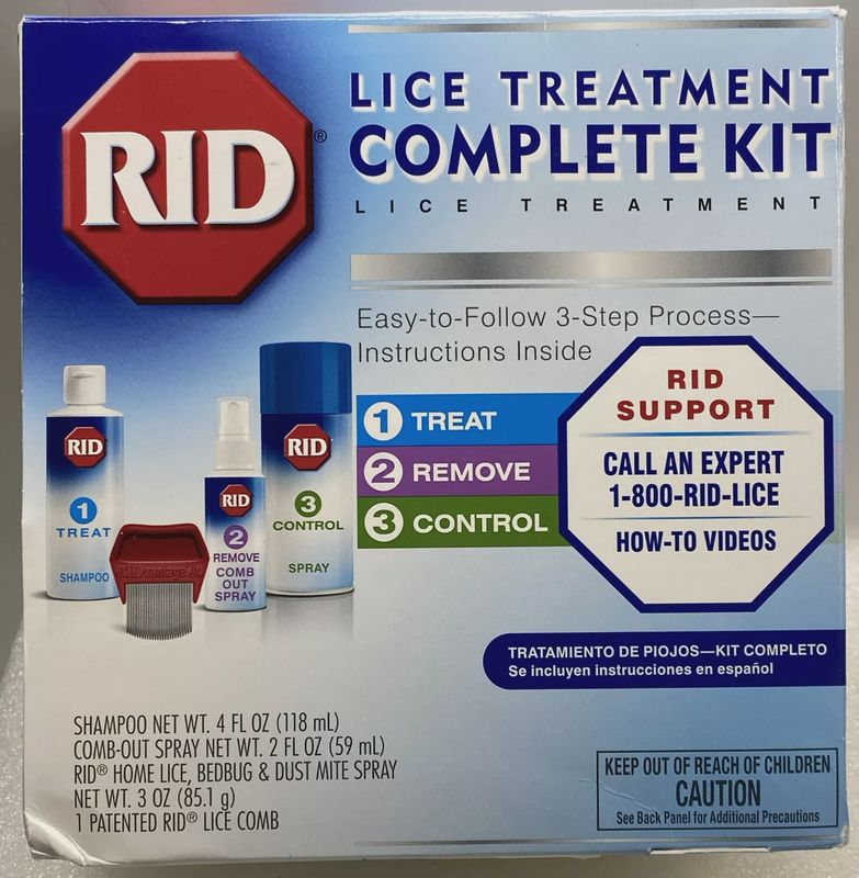 Rid Lice Treatment Kit