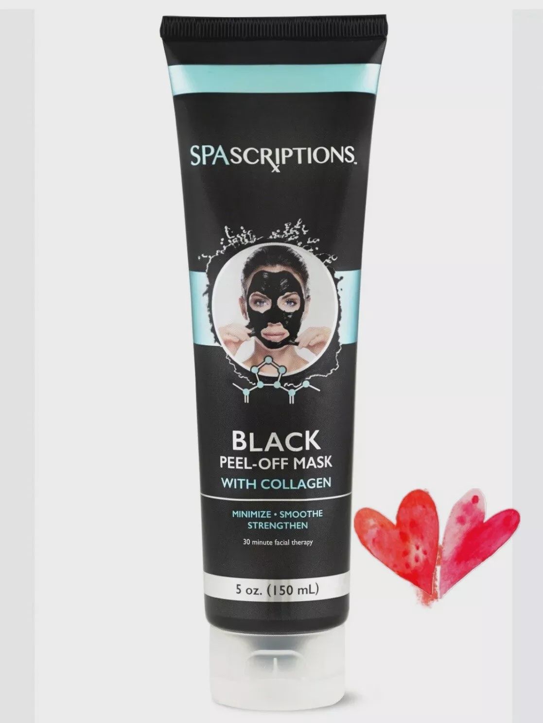 Spa Scriptions Black Peel Off Mask wih Collagen 5 oz