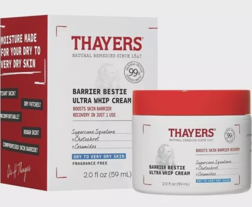 Thayers Barrier Bestie Ultra Whip Cream Dry to Very Dry Skin 2 fl oz