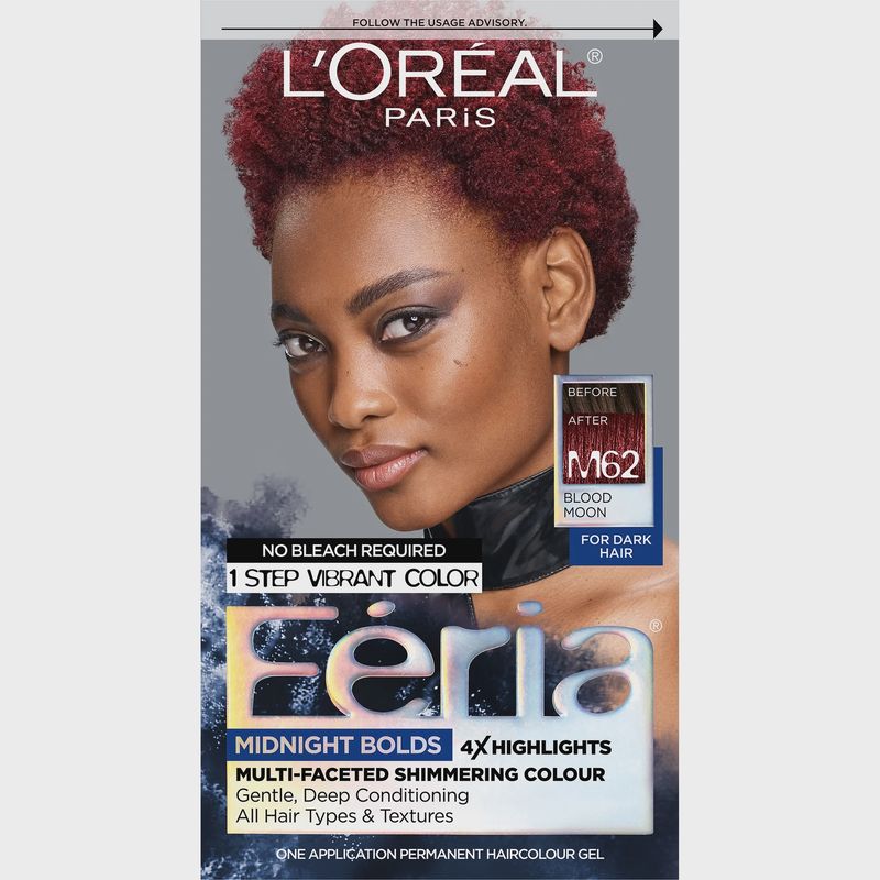 Loreal Paris Féria Shimmering Hair Color choose color