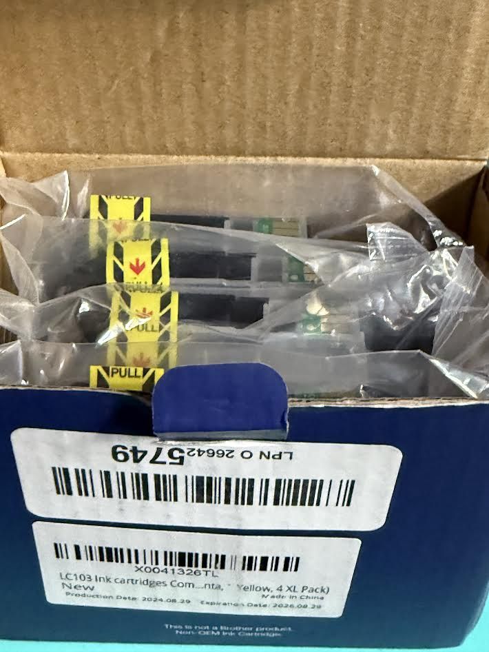 LC103 Ink Cartridges 4XL Pack