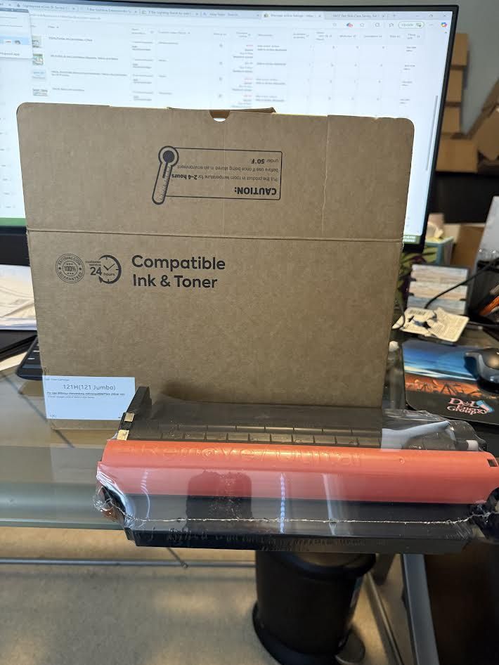 Compatible Ink And Toner 121H (121 Jumbo)