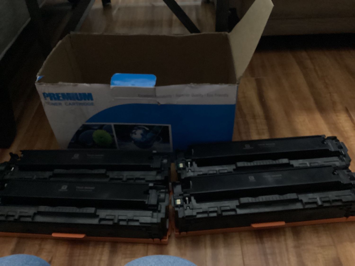 Premium Toner Cartridges 4 pack