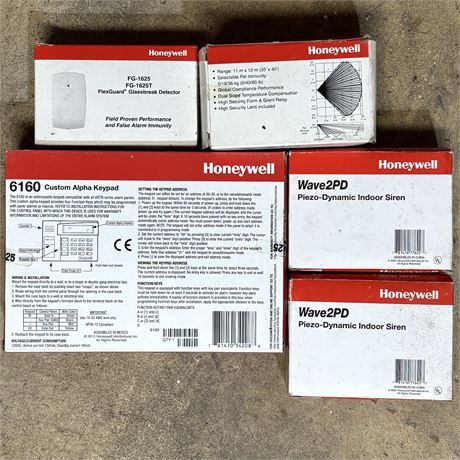 Honeywell 6160 Custom Alpha Keypad security system