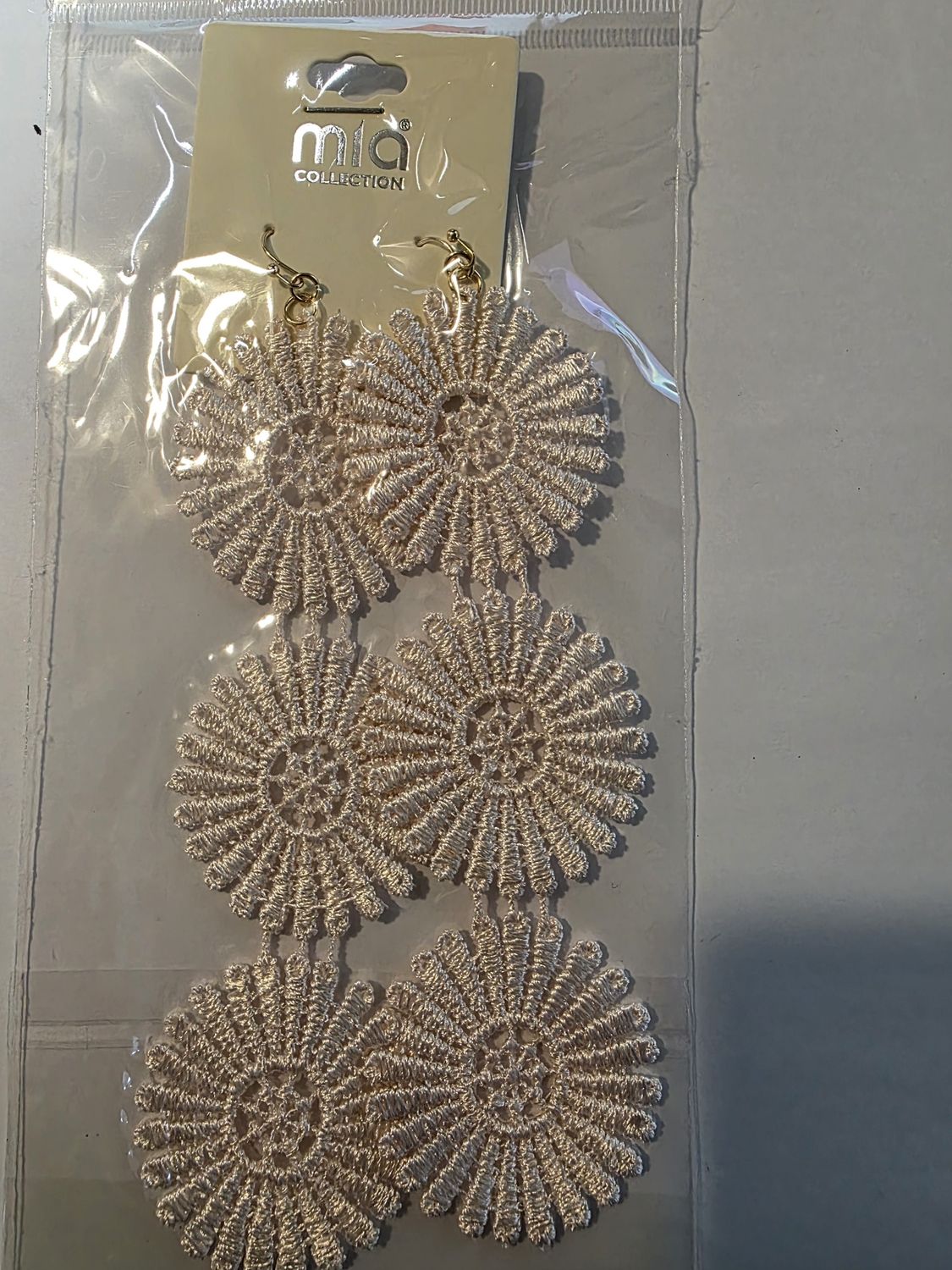 Mia Collection Earrings 6 inch&#39;s long