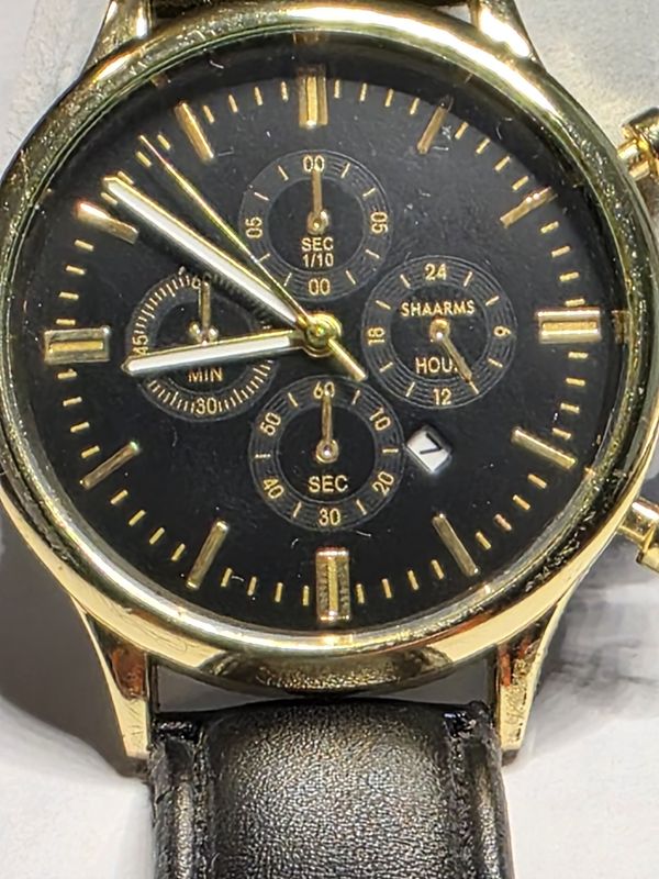 Shaarms Men's Luxury   Watch pre owned